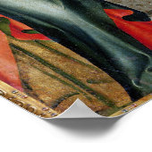 Die Präsentation Christi im Tempel Poster (Ecke)