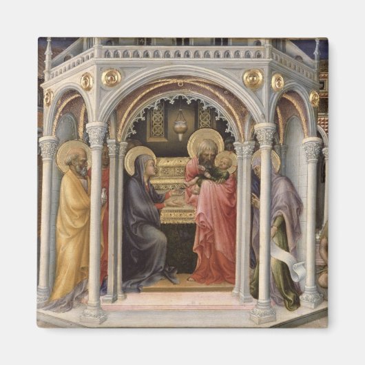 Die Präsentation im Tempel 2 Magnet (Vorne)