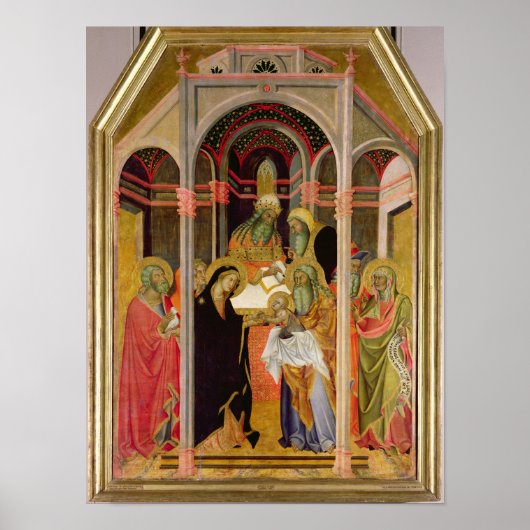 Die Präsentation im Tempel 3 Poster (Vorne)