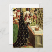 Die Präsentation im Tempel Postkarte (Vorne/Hinten)