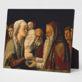 Die Präsentation von Jesus im Tempel Fotoplatte (Seite)