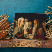 Die Präsentation von Jesus im Tempel Fotoplatte (Seite)