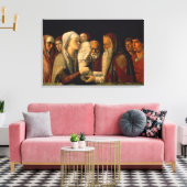 Die Präsentation von Jesus im Tempel Leinwanddruck (Insitu (Wohnzimmer))