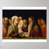 Die Präsentation von Jesus im Tempel Poster (Vorne)