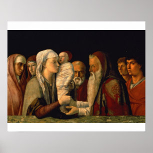 Die Präsentation von Jesus im Tempel Poster