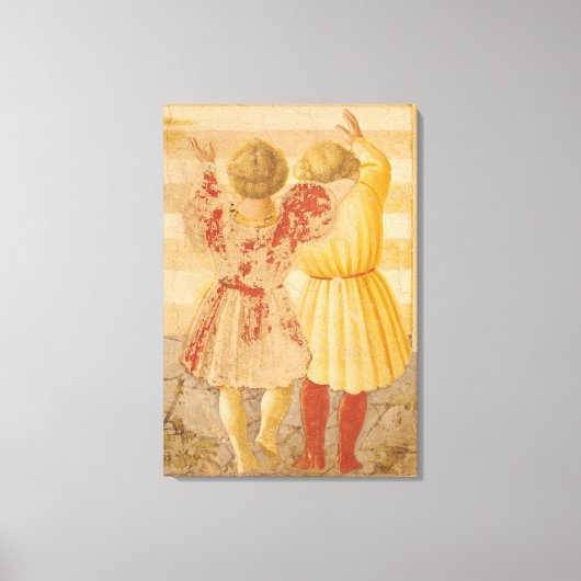 Die Präsentation von Mary im Tempel, 1433-34 Leinwanddruck (Vorderseite)