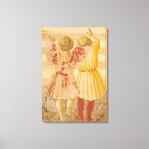 Die Präsentation von Mary im Tempel, 1433-34 Leinwanddruck