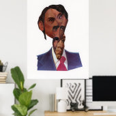 Die Präsidenten: Washington an Reagan Poster (Heimbüro)