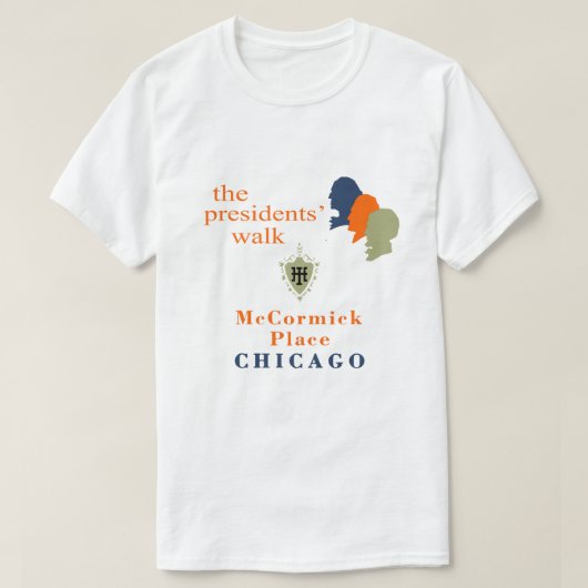 die Präsidenten zu Fuß, McCormick Place, Chicago, T-Shirt (Design vorne)