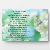 Die Prayer-Plaque des Herrn, Christliche Geschenke Fotoplatte (Vorderseite)