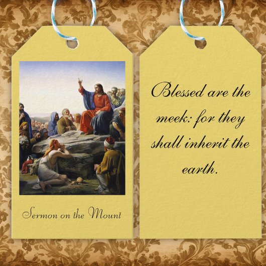 Die Predigt auf dem Berg Geschenkanhänger