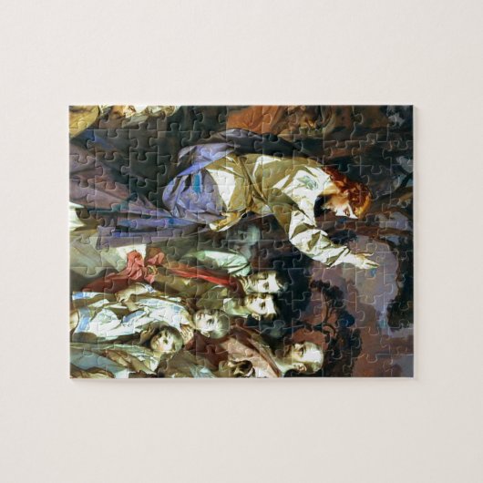 Die Predigt auf dem Berg - Ivan Makarov Puzzle (Horizontal)