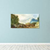 Die Predigt auf dem Berg Leinwanddruck (Insitu (Holzboden))