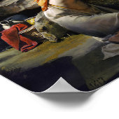 Die Predigt auf dem Berg Poster (Ecke)