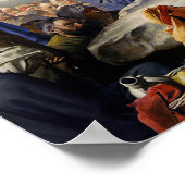 Die Predigt auf dem Berg von Carl Bloch Print Poster (Ecke)