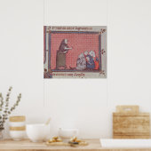 Die Predigt aus Ovide Moralize Poster (Küche)