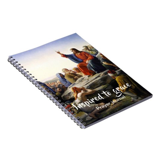 Die Predigt im Gebetsblatt des Berges Notizblock (Rechte Seite)