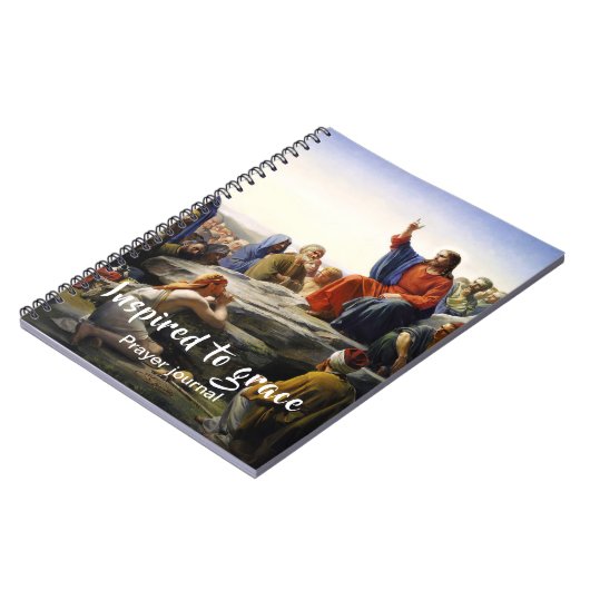 Die Predigt im Gebetsblatt des Berges Notizblock (Linke Seite)