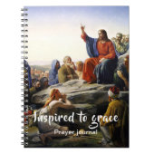 Die Predigt im Gebetsblatt des Berges Notizblock (Vorderseite)