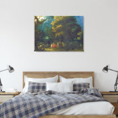 Die Predigt von Johannes dem Täufer Leinwanddruck (Insitu (Schlafzimmer))