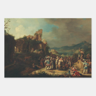 Die Predigt von Johannes dem Täufer von Bartholome Geschenkpapier Set