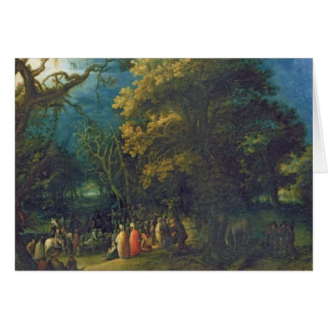Die Predigt von Johannes der Täufer (Vorderseite (Horizontal))