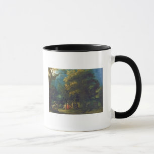 Die Predigt von Johannes der Täufer Tasse
