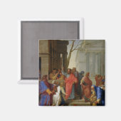 Die Predigt von St. Paul in Ephesus, 1649 Magnet (Vorderseite/Rückseite)