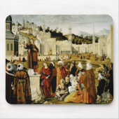 Die Predigt von St. Stephen in Jerusalem Mousepad (Vorne)