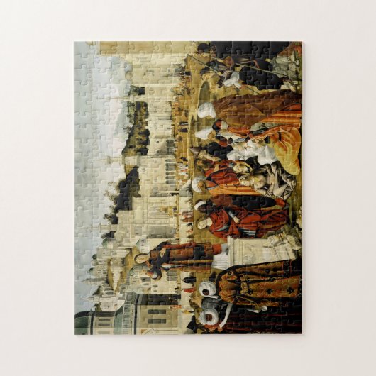 Die Predigt von St. Stephen in Jerusalem Puzzle (Vertikal)