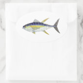 DIE PREISE OVALER AUFKLEBER (Tasche)