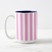 Die preppy-Piece-Tasse Zweifarbige Tasse (Links)