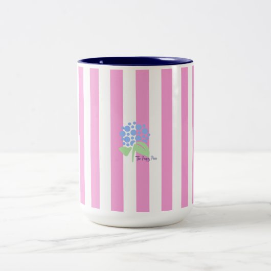 Die preppy-Piece-Tasse Zweifarbige Tasse (Mittel)