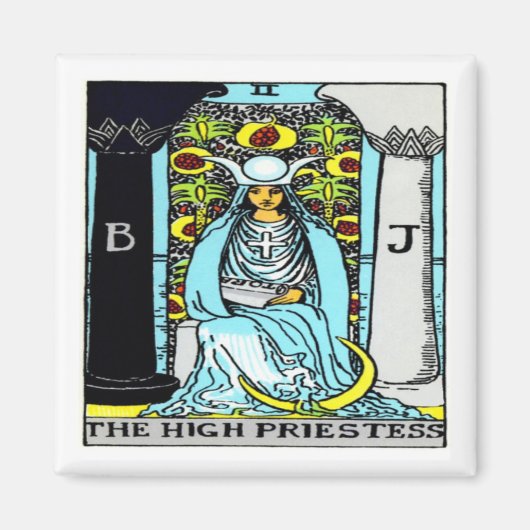 Die Priesterin Magnet (Vorne)