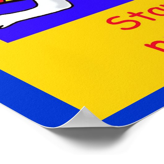 Die Primärfarben Poster (Ecke)