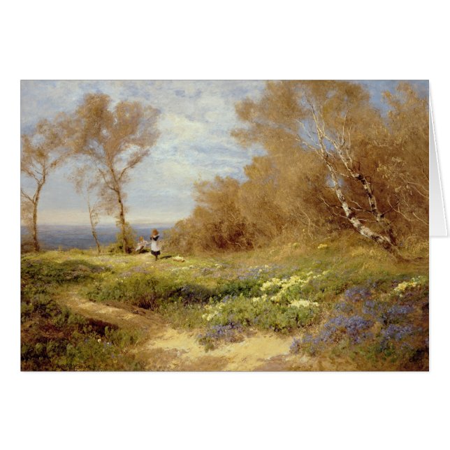 Die Primel-Sammler (Vorderseite (Horizontal))