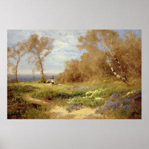 Die Primrose Gatherers Poster