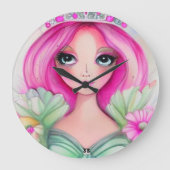 Die Princess-Sammlung Große Wanduhr (Vorderseite)