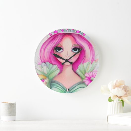 Die Princess-Sammlung Große Wanduhr (Zuhause)