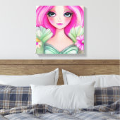 Die Princess-Sammlung Leinwanddruck (Insitu (Schlafzimmer))