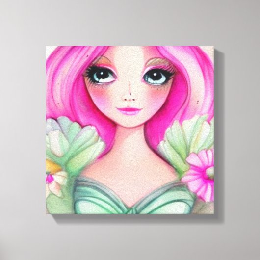 Die Princess-Sammlung Leinwanddruck (Vorderseite)