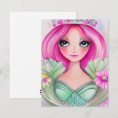 Die Princess-Sammlung Mitteilungskarte (Vorne/Hinten)