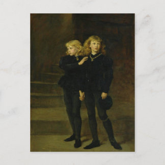 Die Prinzen im Turm Postkarte
