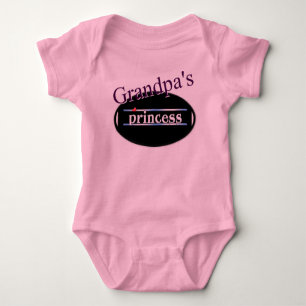 Die Prinzessin Baby Outfit des Großvaters Baby Strampler