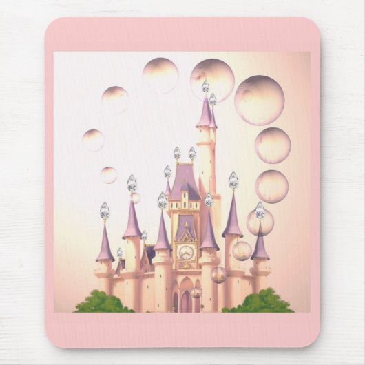 Die Prinzessin Castle Birthday Invitations des Mousepad (Vorne)