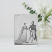 Die Prinzessin Charlotte von Wales und Prinz Postkarte (Stehend Vorderseite)