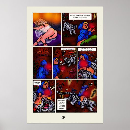 Die Prinzessin der kurzen Geschichte des Comic Sei Poster (Vorne)