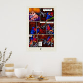 Die Prinzessin der kurzen Geschichte des Comic Sei Poster (Küche)