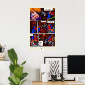 Die Prinzessin der kurzen Geschichte des Comic Sei Poster (Heimbüro)