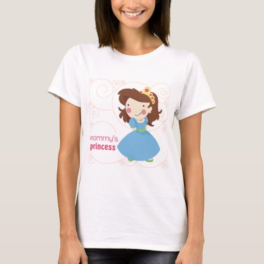 Die Prinzessin der Mama T-Shirt (Vorderseite)